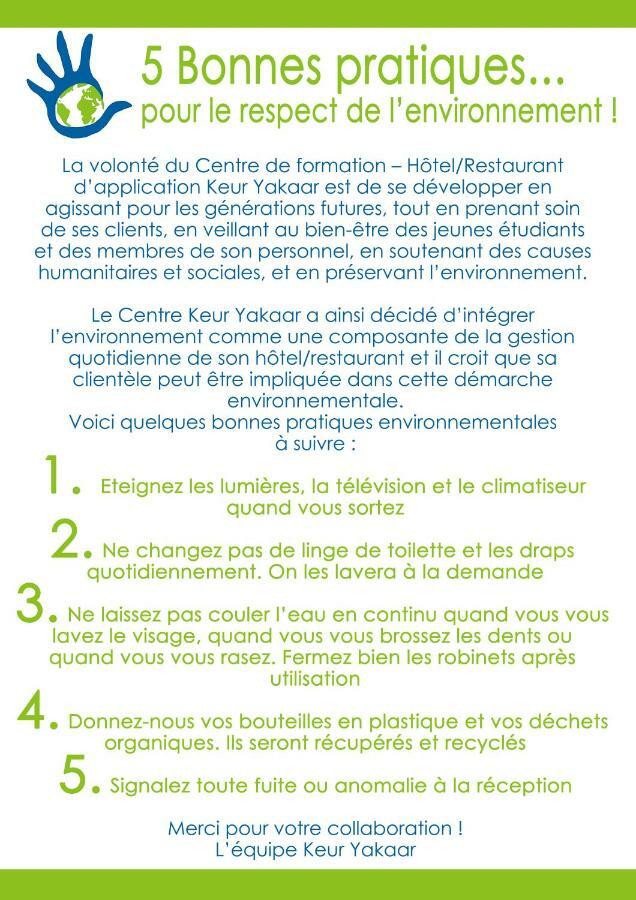 Hotel Keur Yakaar à La La Somone Extérieur photo